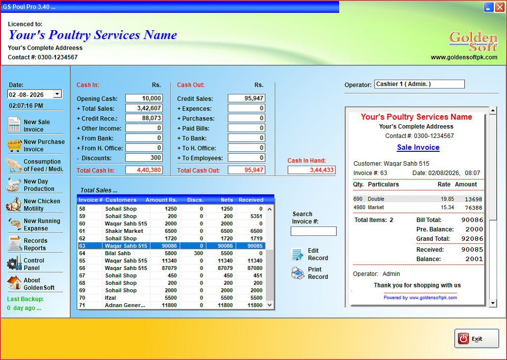 Poultry Shed Management System